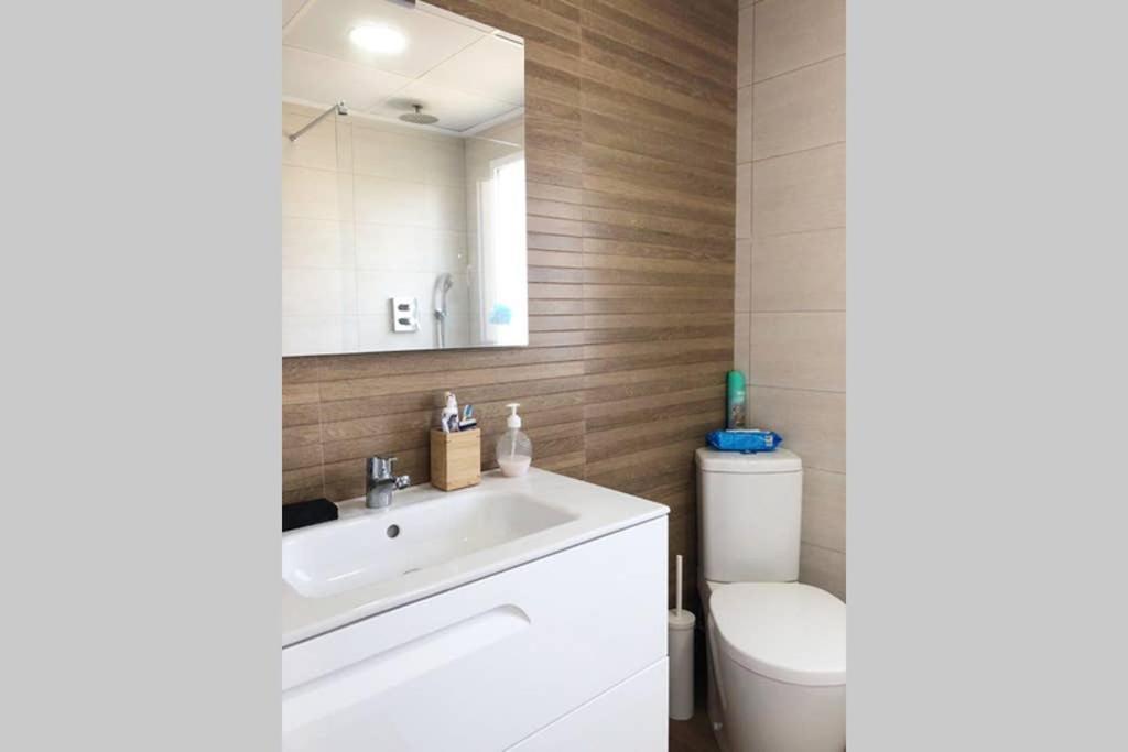 Playa De Gandia 1Ere Ligne El Galeon Apartment Ngoại thất bức ảnh