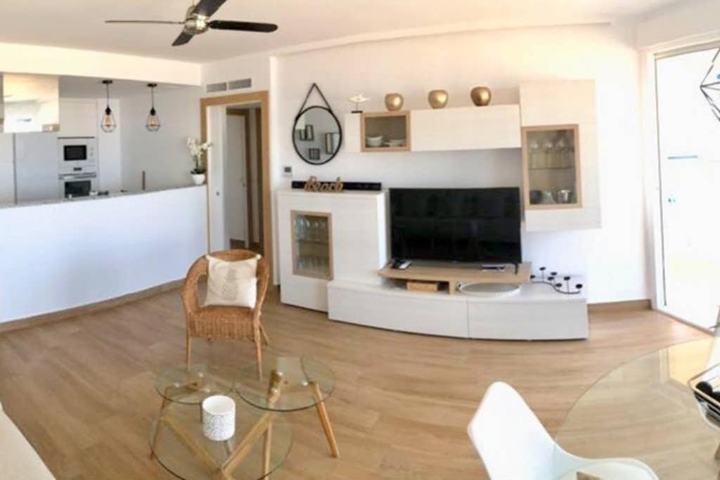 Playa De Gandia 1Ere Ligne El Galeon Apartment Ngoại thất bức ảnh